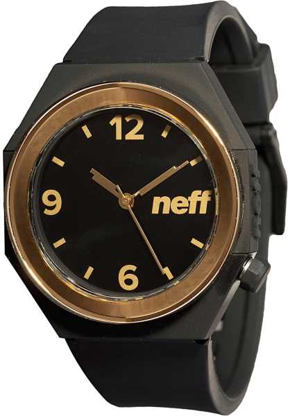 Neff Stripe - Nero Uomo Moda Orologi (M1804)